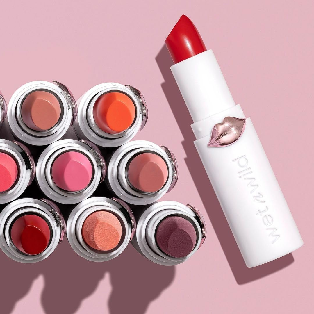 Mega Last Lipstick - High Shine Raining Rubies, 3.Grams