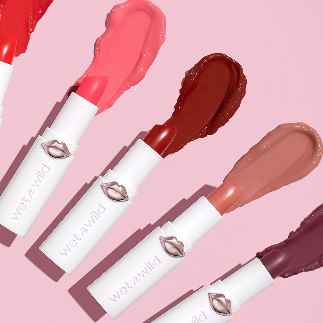 Mega Last Lipstick - High Shine Raining Rubies, 3.Grams