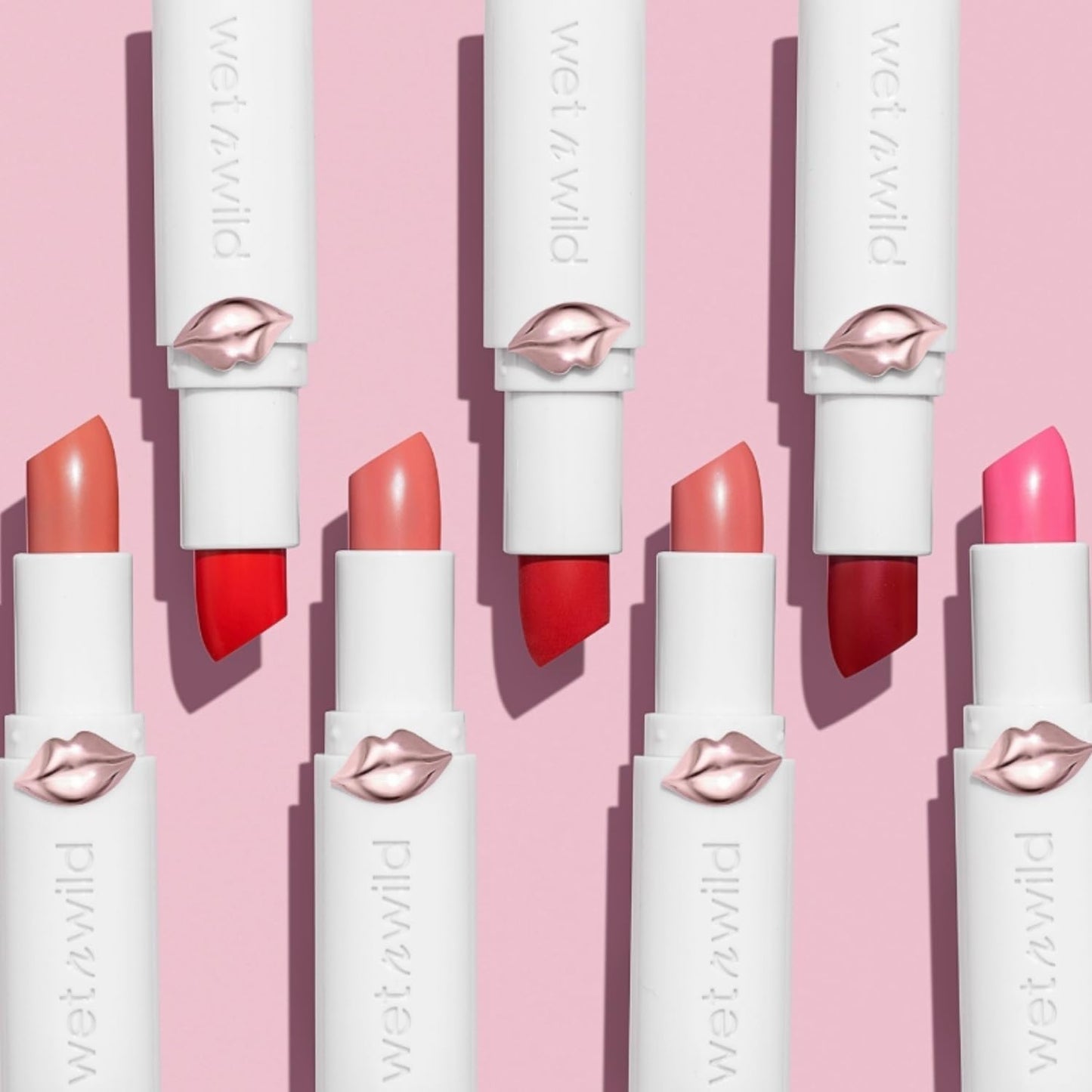 Mega Last Lipstick - High Shine Raining Rubies, 3.Grams