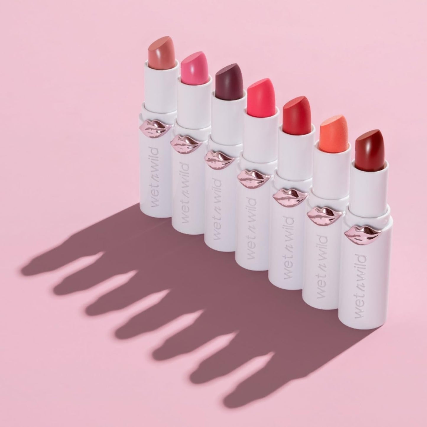 Mega Last Lipstick - High Shine Raining Rubies, 3.Grams