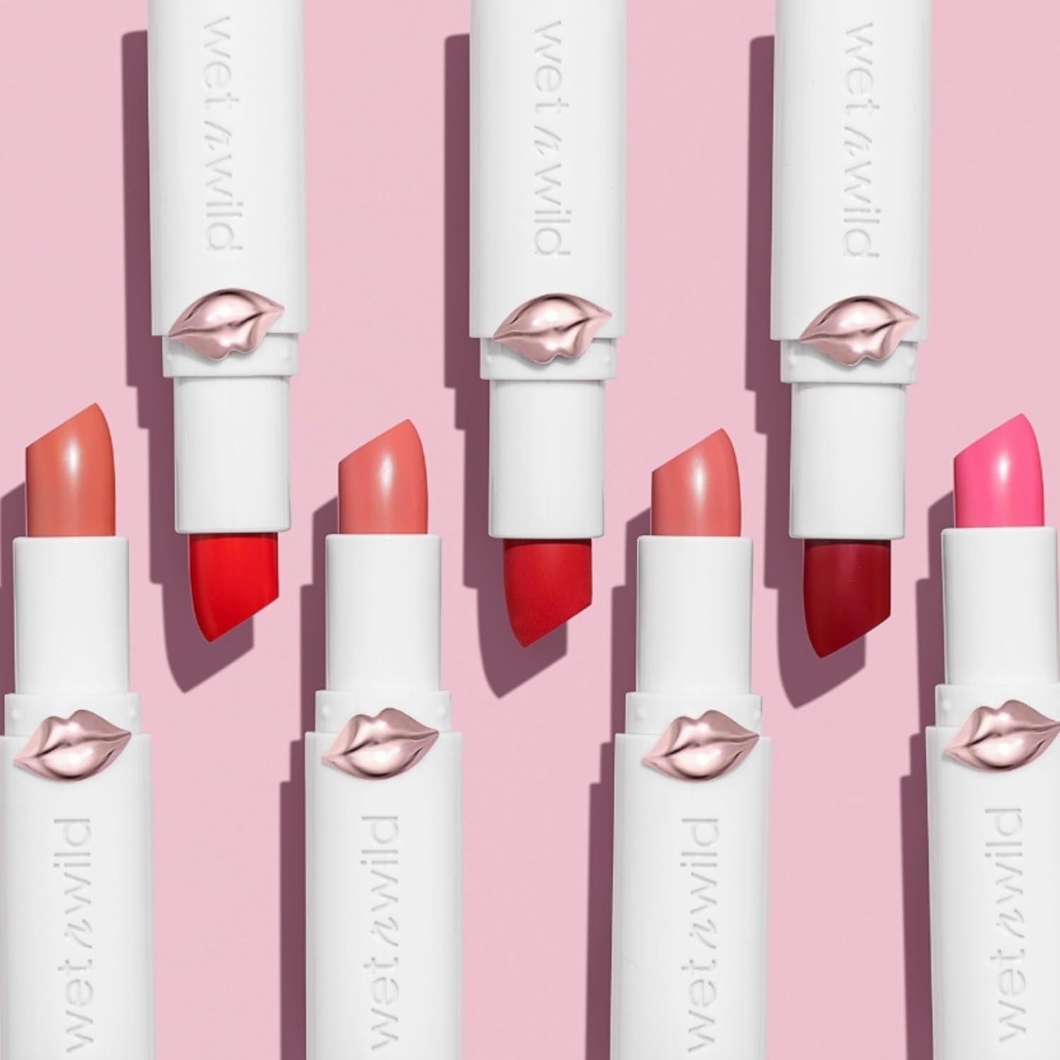Mega Last Lipstick - High Shine Raining Rubies, 3.Grams